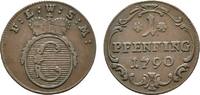Löwenstein-Wertheim-Rochefort Cu Pfennig Dominik Constantin 1789-1806 -