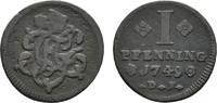 Trier, Erzbistum Cu Pfennig Franz Georg von Schönborn 1729-1756 -