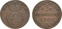 Löwenstein-Wertheim-Rochefort Cu Pfennig Dominik Constantin 1789-1806 -