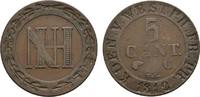 Westfalen, Königreich Cu 5 Centimes Hieronymus Napoleon 1807-1813 -