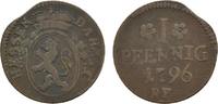 Hessen-Darmstadt Cu Pfennig Ludwig X. 1790-1806 -