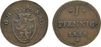 Hessen-Darmstadt Cu Pfennig Ludwig I. 1806-1830 -