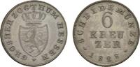 Hessen-Darmstadt 6 Kreuzer Ludwig I. 1806-1830 -