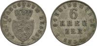 Hessen-Darmstadt 6 Kreuzer Ludwig II. 1830-1848 -