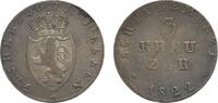 Hessen-Darmstadt 3 Kreuzer Ludwig I. 1806-1830 -