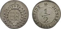 Württemberg 1/2 Kreuzer Wilhelm I. 1816-1864 -