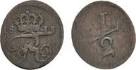 Württemberg 1/2 Kreuzer Friedrich I. 1806-1816 -