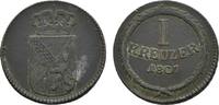 Baden-Durlach Cu Kreuzer Karl Friedrich 1806-1811 -