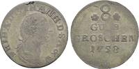 Anhalt-Zerbst 8 Gute Groschen Friedrich August 1747-1793 -