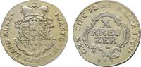 Waldeck 10 Kreuzer Karl August Friedrich 1728-1763 -