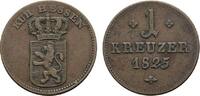 Hessen-Kassel Cu Kreuzer Wilhelm II. 1821-1847 -