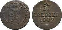 Hessen-Kassel Cu 1/4 Kreuzer Wilhelm IX. 1785-1803 -