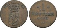 Hessen-Kassel Cu Kreuzer Wilhelm II. 1821-1847 -