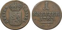 Hessen-Kassel Cu Kreuzer Friedrich II. 1760-1785 -