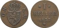 Hessen-Darmstadt Cu Heller Ludwig II. 1830-1848 -