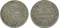 Hessen-Darmstadt 6 Kreuzer Ludwig II. 1830-1848 -