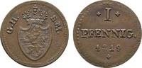 Hessen-Darmstadt Cu Pfennig Ludwig I. 1806-1830 -