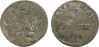 Hessen-Darmstadt 3 Kreuzer Ludwig X. 1790-1806 -