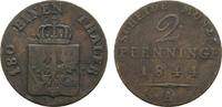 Brandenburg-Preußen Cu 2 Pfennig Friedrich Wilhelm IV. 1840-1861 -