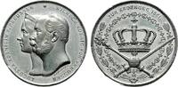 Brandenburg-Preußen Zinnmedaille Wilhelm I. 1861-1888 -