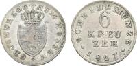 Hessen-Darmstadt 6 Kreuzer Ludwig I. 1806-1830 -