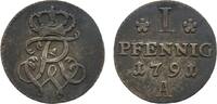 Brandenburg-Preußen Pfennig Friedrich Wilhelm II. 1786-1797 -