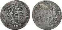 Sachsen-Albertinische Linie 3 Pfennig Friedrich August I. 1694-1733 -
