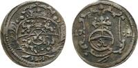 Sachsen-Albertinische Linie Pfennig Friedrich August I. 1694-1733 -