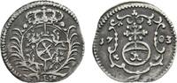 Sachsen-Albertinische Linie Pfennig Friedrich August I. 1694-1733 -