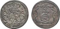 Sachsen-Albertinische Linie Pfennig Friedrich August I. 1694-1733 -