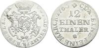 Sachsen-Albertinische Linie 1/12 Taler Friedrich Christian 1763 -