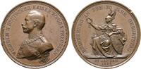 Brandenburg-Preußen Bronzemedaille Wilhelm II. 1888-1918 -