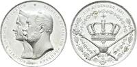 Brandenburg-Preußen Zinnmedaille Wilhelm I. 1861-1888 -