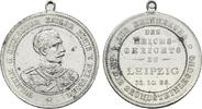 Brandenburg-Preußen Tragbare Zinkmedaille Wilhelm II. 1888-1918 -