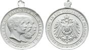 Brandenburg-Preußen Aluminiummedaille Wilhelm II. 1888-1918 -