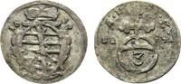 Sachsen-Coburg Dreier Albrecht III. 1680-1699 -