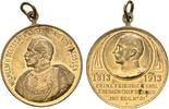 Brandenburg-Preußen Tragbare Bronzemedaille Wilhelm II. 1888-1918 -