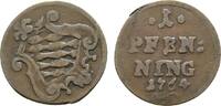 Bayern Cu Pfennig Maximilian III. Joseph 1745-1777 -