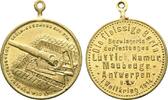 Erster Weltkrieg Tragbare Messingmedaille Allgemein -