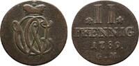 Trier, Erzbistum Cu 2 Pfennig Clemens Wenzel von Sachsen 1768-1794 -