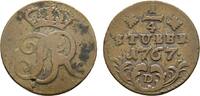 Brandenburg-Preußen Cu 1/4 Stüber Friedrich II. 1740-1786 -