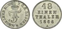 Mecklenburg-Schwerin 1/48 Taler Friedrich Franz II. 1842-1883 -