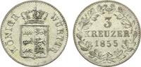 Württemberg 3 Kreuzer Wilhelm I. 1816-1864 -