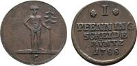 Braunschweig-Wolfenbüttel Cu Pfennig Karl Wilhelm Ferdinand 1780-1806 -