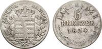 Sachsen-Meiningen 6 Kreuzer Bernhard Erich Freund 1803-1866 -