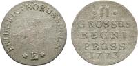 Brandenburg-Preußen 2 Gröscher Friedrich II. 1740-1786 -