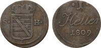 Sachsen-Hildburghausen Cu Heller Friedrich 1784-1826 -