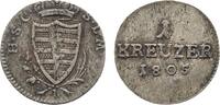 Sachsen-Coburg-Saalfeld Kreuzer Franz Friedrich Anton 1800-1806 -