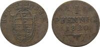 Sachsen-Coburg-Saalfeld Cu Pfennig Ernst 1806-1826 -