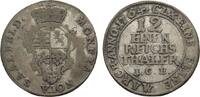 Sachsen-Coburg-Saalfeld 1/12 Taler Franz Josias 1745-1764 -
